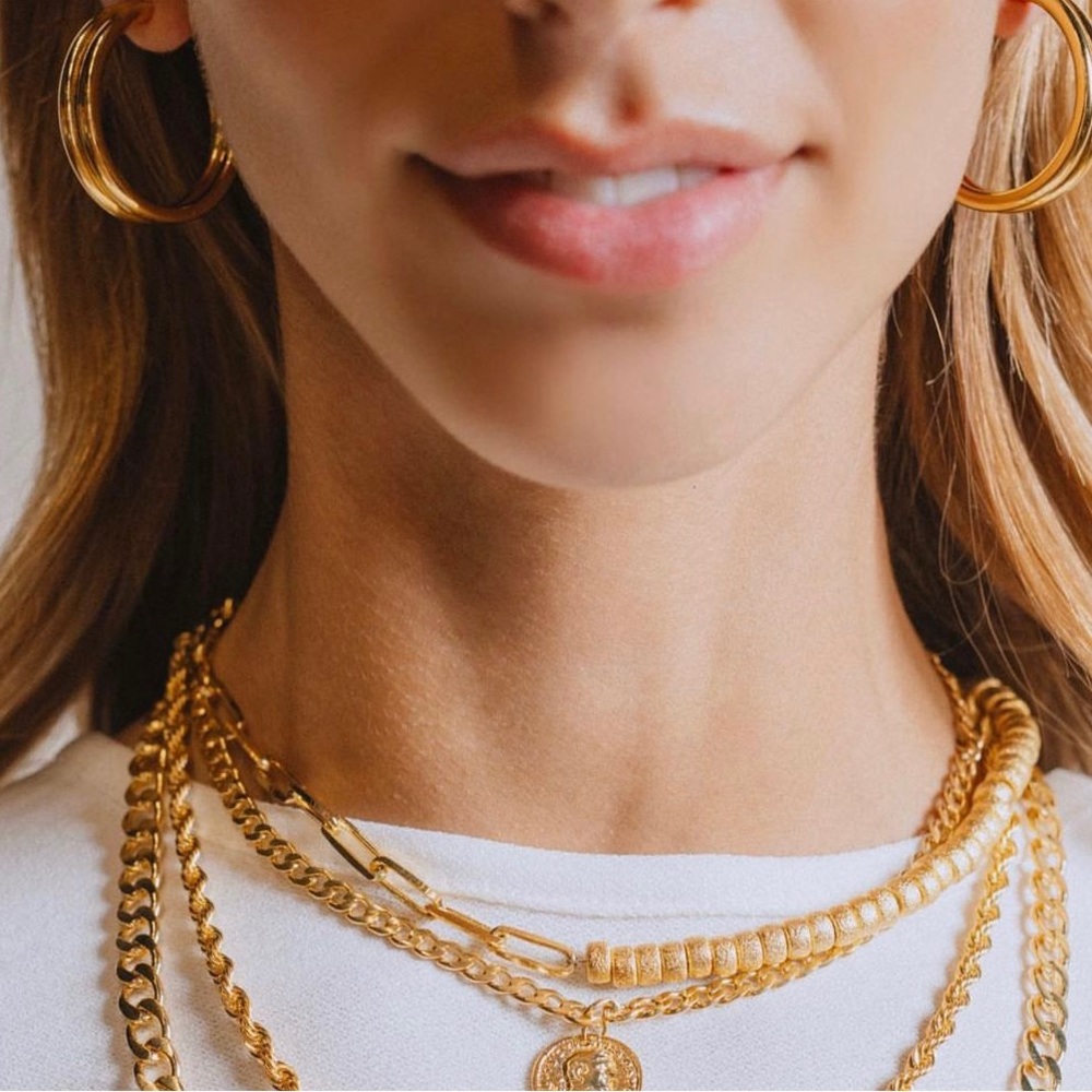 Mayamar Gold Hoops